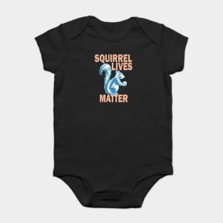 Best Squirrel Art For Kids Men Women Chipmunk Lover Squirrel Baby Bodysuit